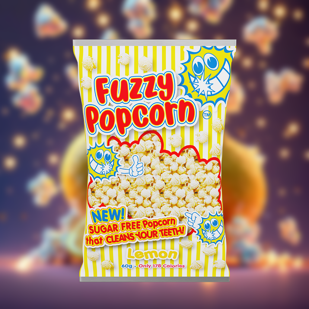 Fuzzy Popcorn lemon